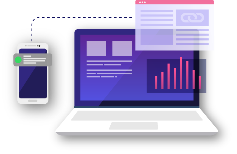 Trackable SMS links