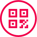 QR code icon image